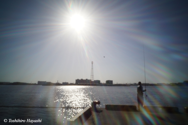 #33  "Fishing at Funabashi Port"