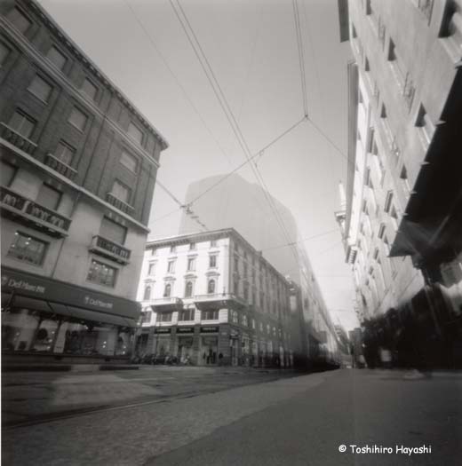 Silhouette of Tram