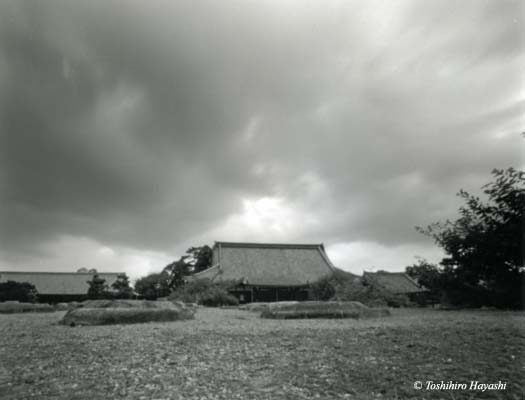 Clouds above Saidai-ji Temple