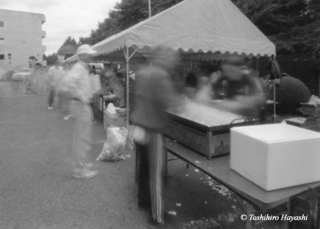 Cooking Yaki-soba